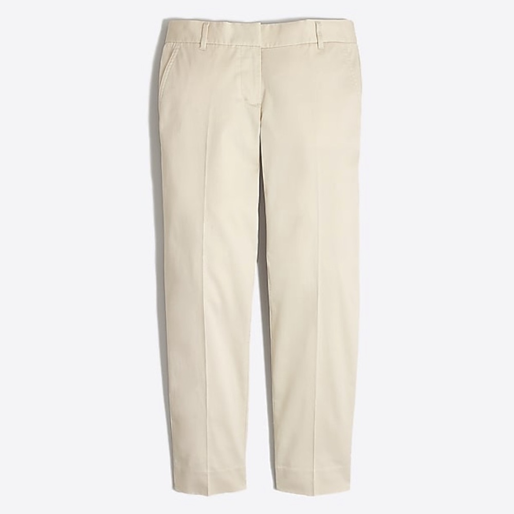 J.Crew Petite Skimmer Pant, Light Beige 00P